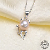 925 Sterling Silver Pearl Necklace