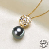 925 Sterling Silver Pearl Necklace