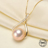 925 Sterling Silver Pearl Necklace