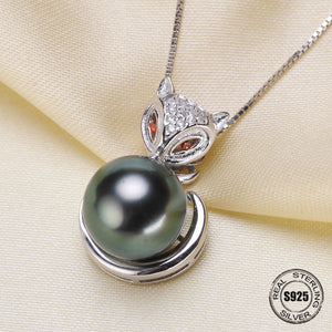 925 Sterling Silver Pearl Necklace