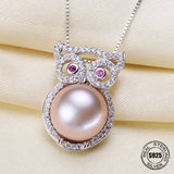 925 Sterling Silver Pearl Necklace