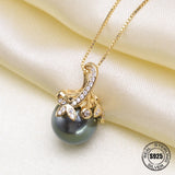 925 Sterling Silver Pearl Necklace
