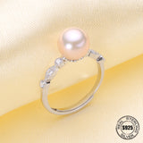 925 Sterling Silver Pearl Ring