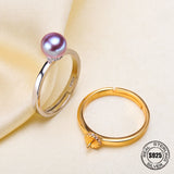 925 Sterling Silver Pearl Ring