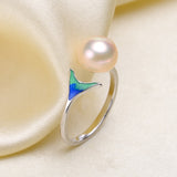 925 Sterling Silver Pearl Ring
