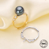 925 Sterling Silver Pearl Ring