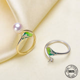 925 Sterling Silver Pearl Ring