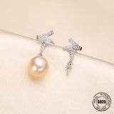 925 Sterling Silver Pearl Earrings
