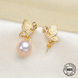 925 Sterling Silver Pearl Earrings