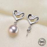 925 Sterling Silver Pearl Earrings