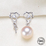 925 Sterling Silver Pearl Earrings