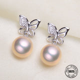 925 Sterling Silver Pearl Earrings