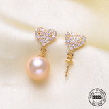 925 Sterling Silver Pearl Earrings