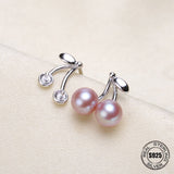 925 Sterling Silver Pearl Earrings